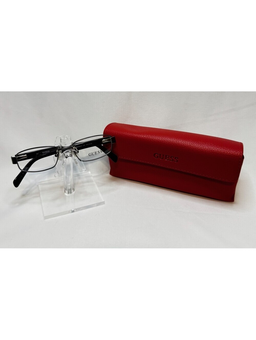 Guess Eyeglass Frames Black Size OS w/ Red Case